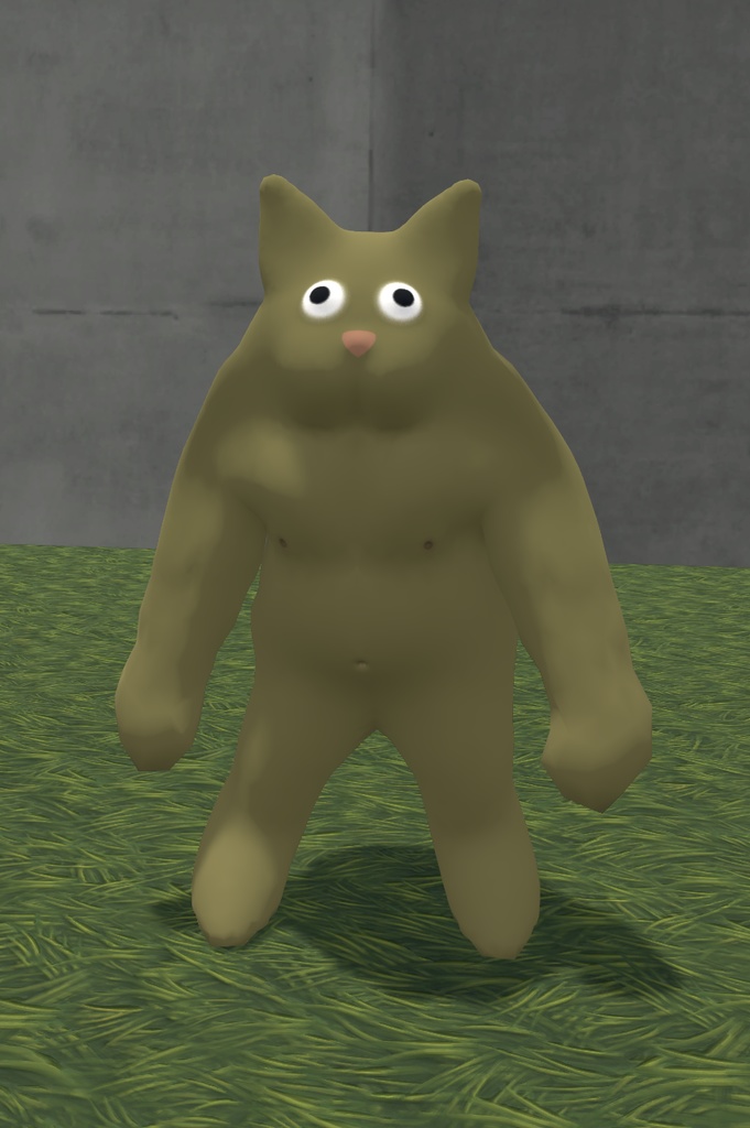 VRChat向けモデル【cat3】 - イヌ科 - 2/3