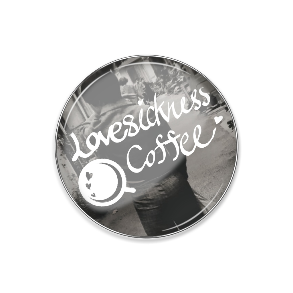 Lovesickness Coffee　ピンバッジ