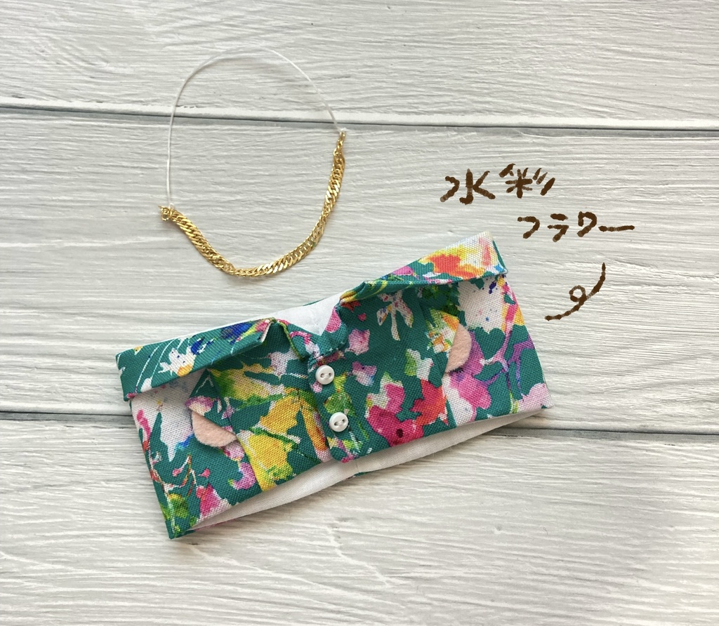 【フラワー柄】ワルいおもちになれちゃうシャツセット