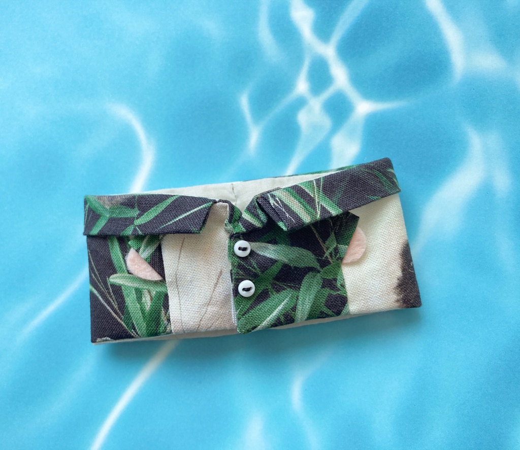 【6/28】トンチキ柄シャツ🐠🍦🐼