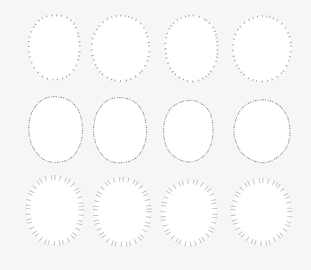 シンプルふきだし素材集62set【①PNG版】【②clip studio版】