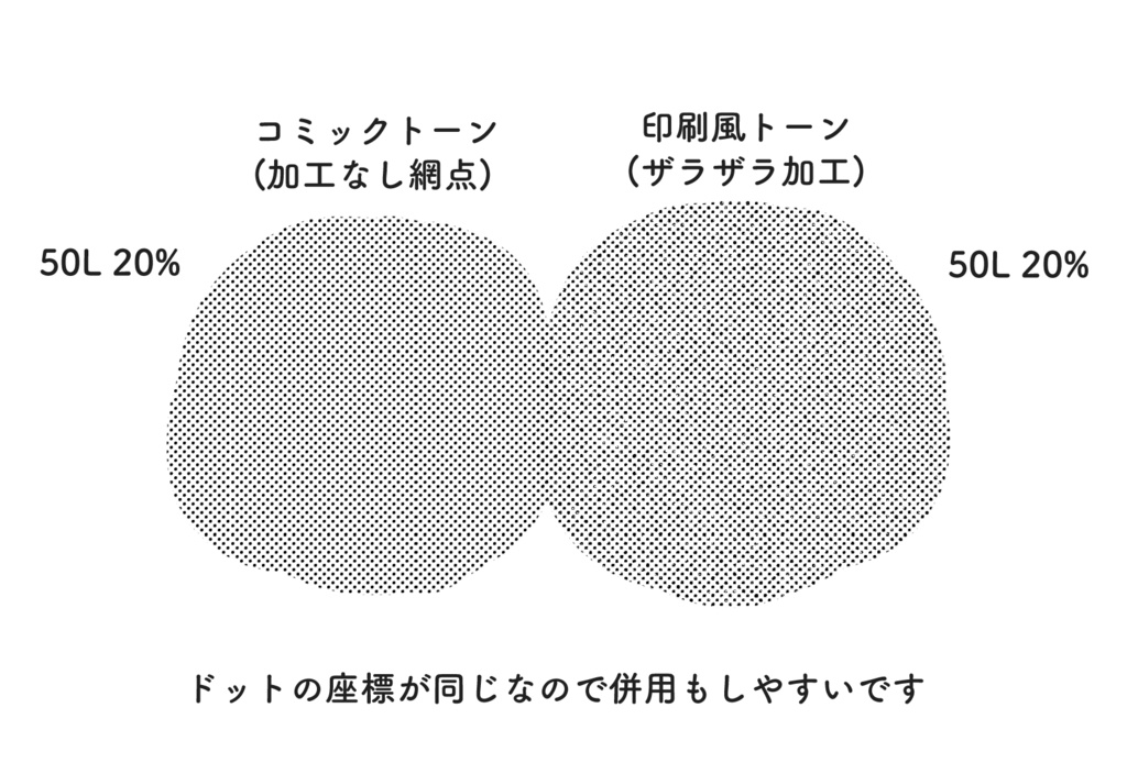 【Procreate】コミックトーンブラシ99set