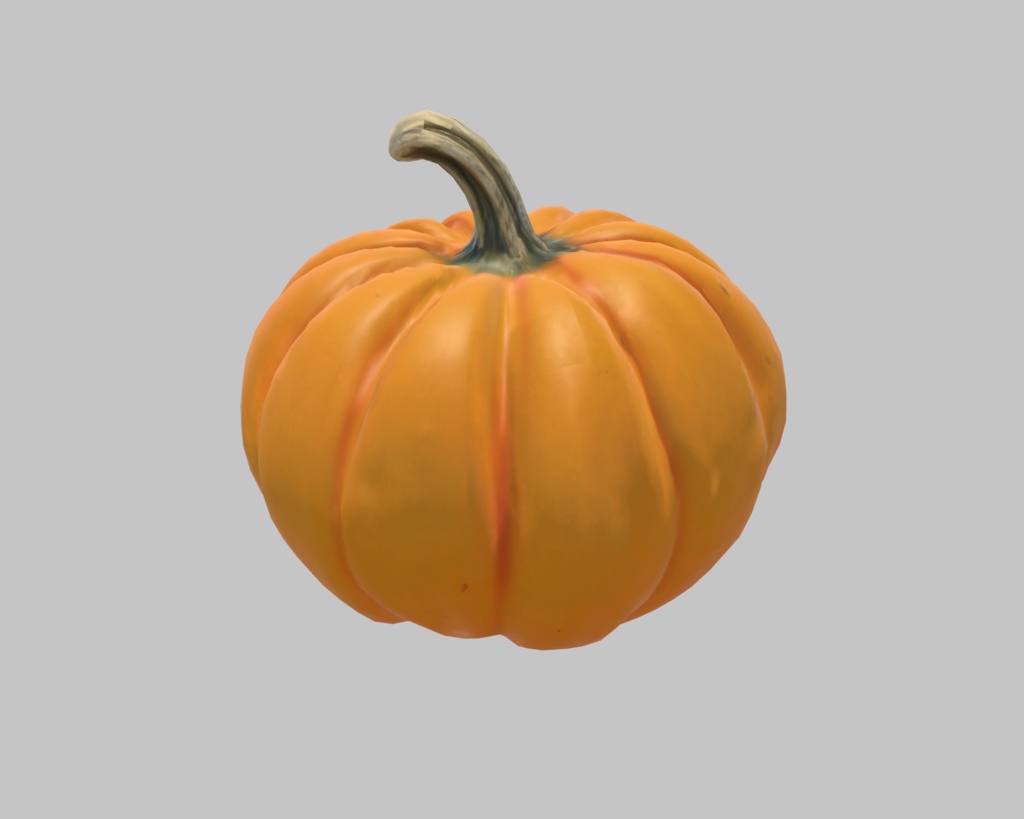 3Dモデル かぼちゃ ペポかぼちゃ VRchat対応