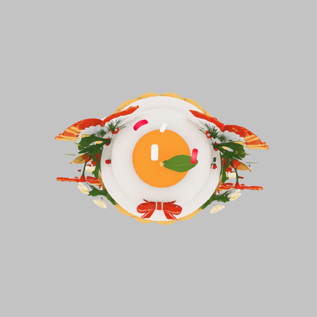 【無料】鏡餅ハット 帽子 被り物 お正月