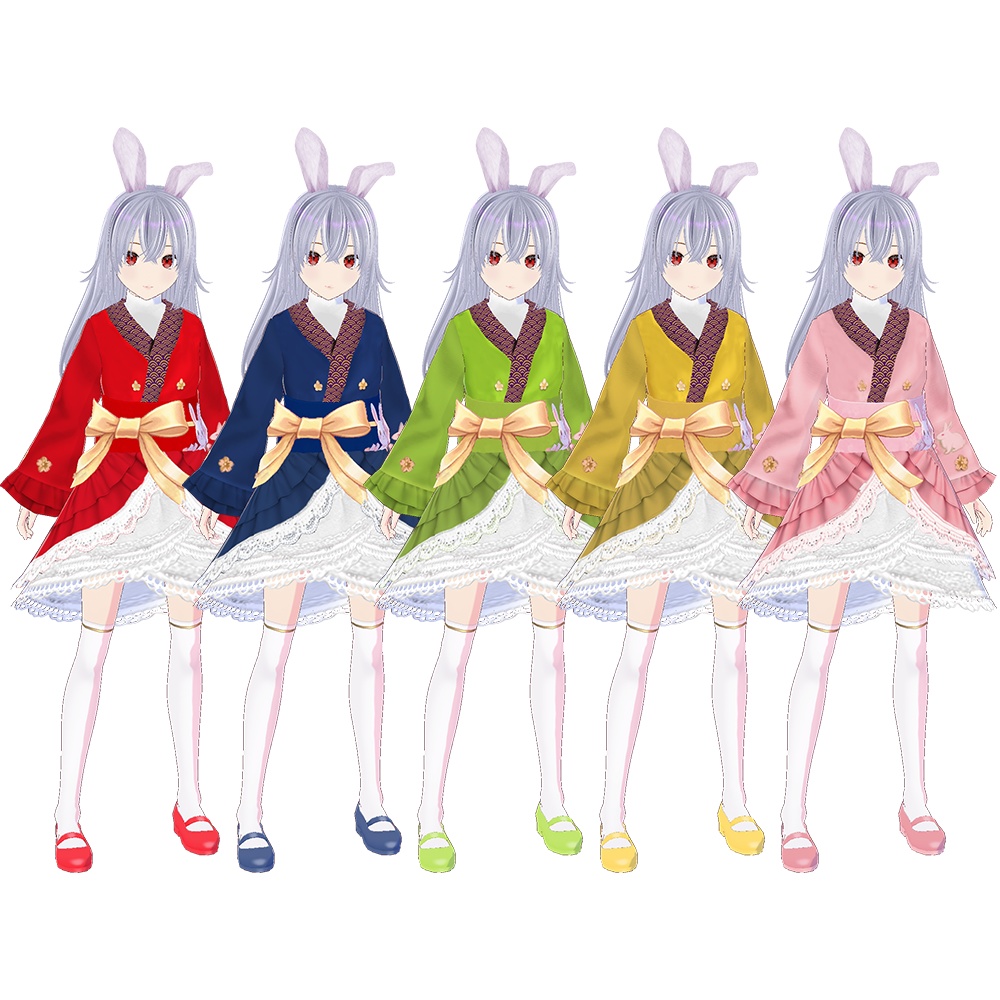 【無料】Miu みうモデル Vroid VRM モデル VRchat対応