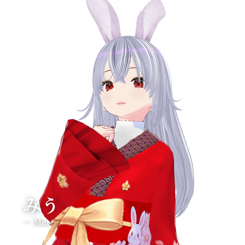 【無料】Miu みうモデル Vroid VRM モデル VRchat対応