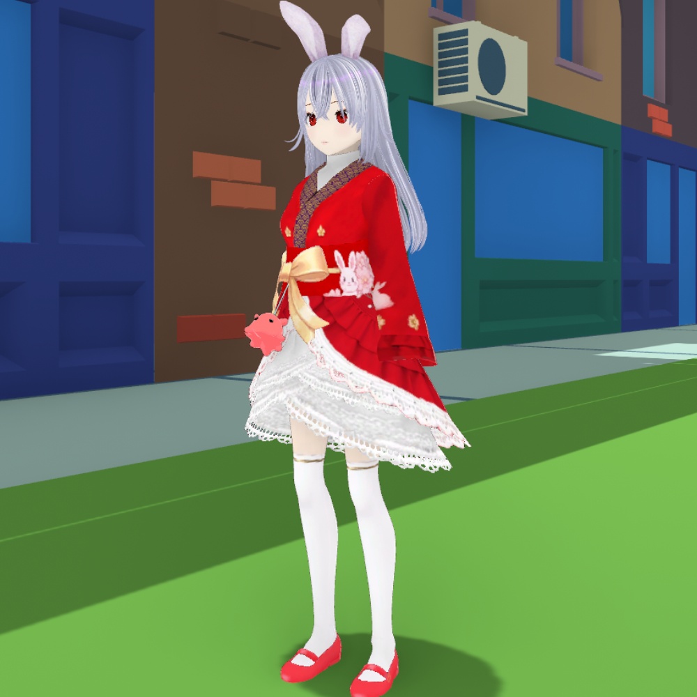 【無料】メンダコキーホルダー 3Dモデル VRChat向け