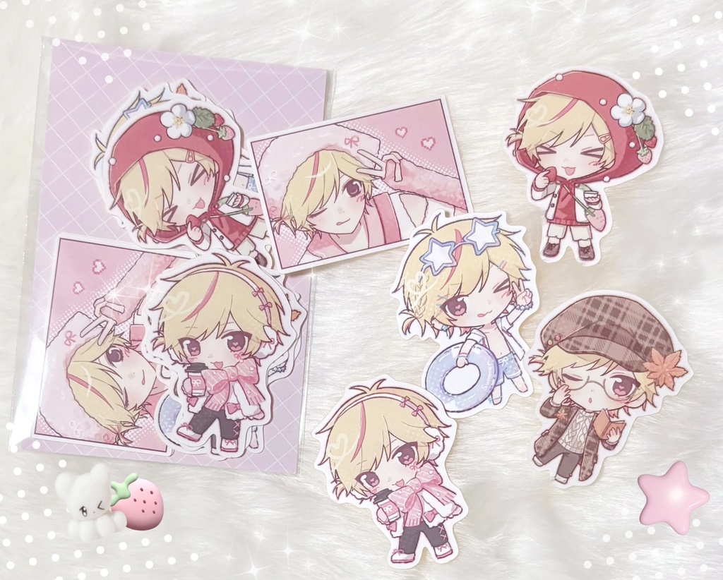 四季折々フレークシール🎀