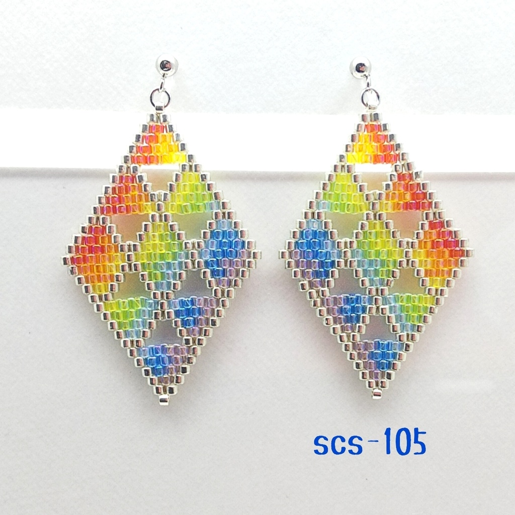【scs-105】人それぞれの虹のイヤークリップ