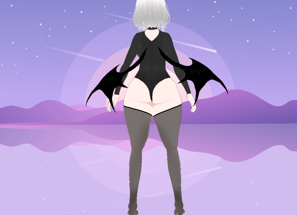 【VRoid】Demon Bodysuit