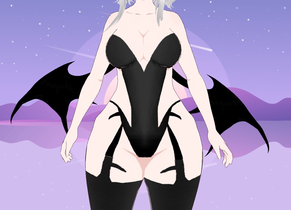 【VRoid】Succubus Bodysuit