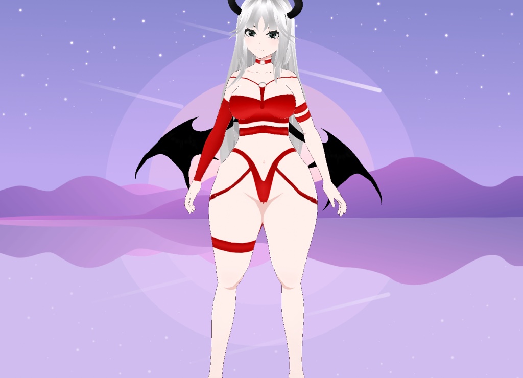 【VRoid】Valentines Lingerie