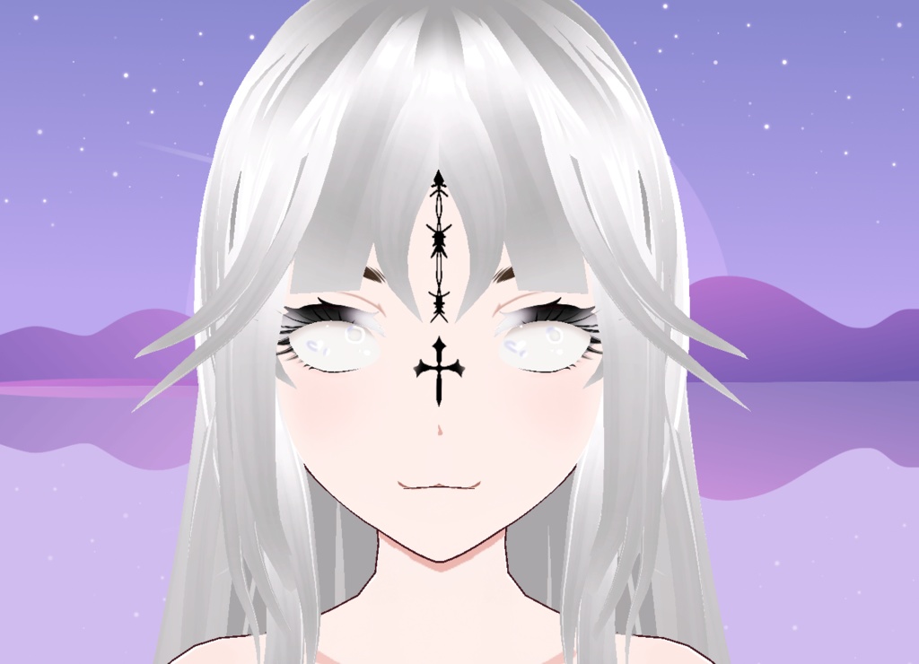 【VRoid】Cross Makeup