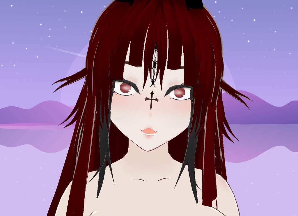 【VRoid】Thicc Succubus Model