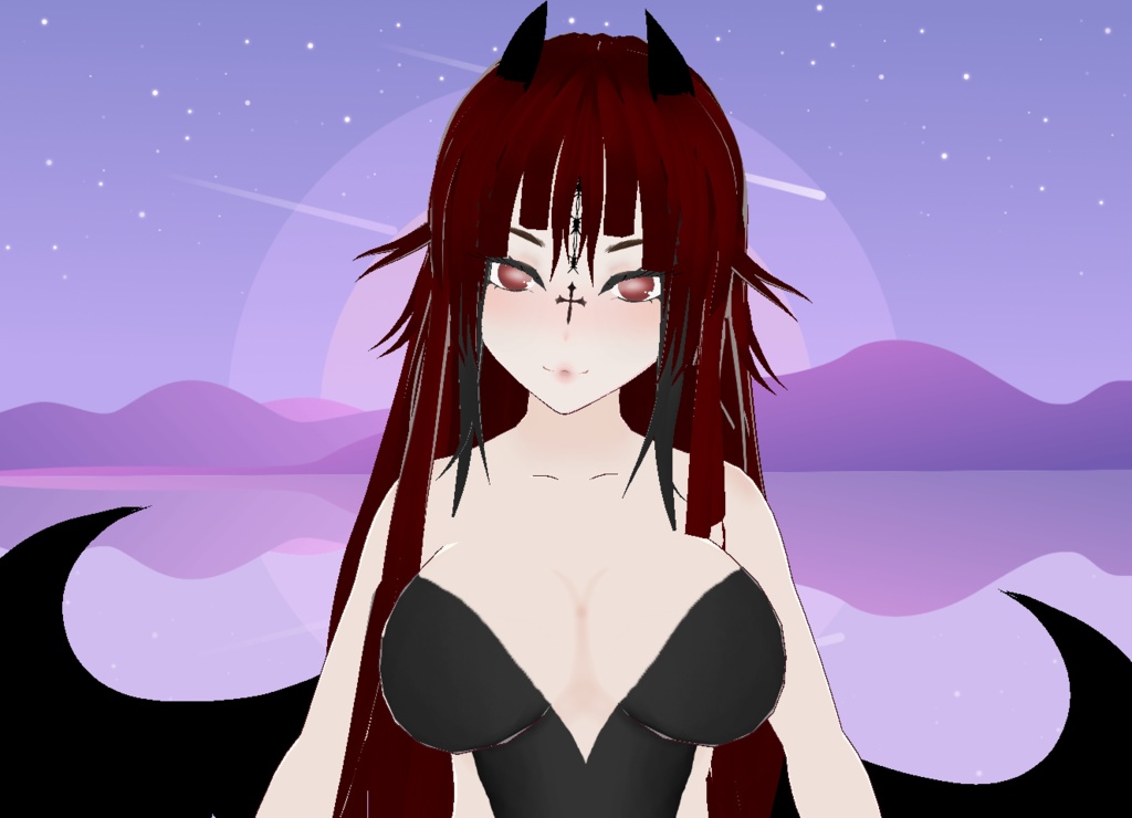 【VRoid】Thicc Succubus Model