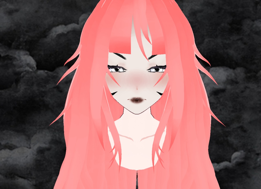【VRoid】Fluffy Hair Preset