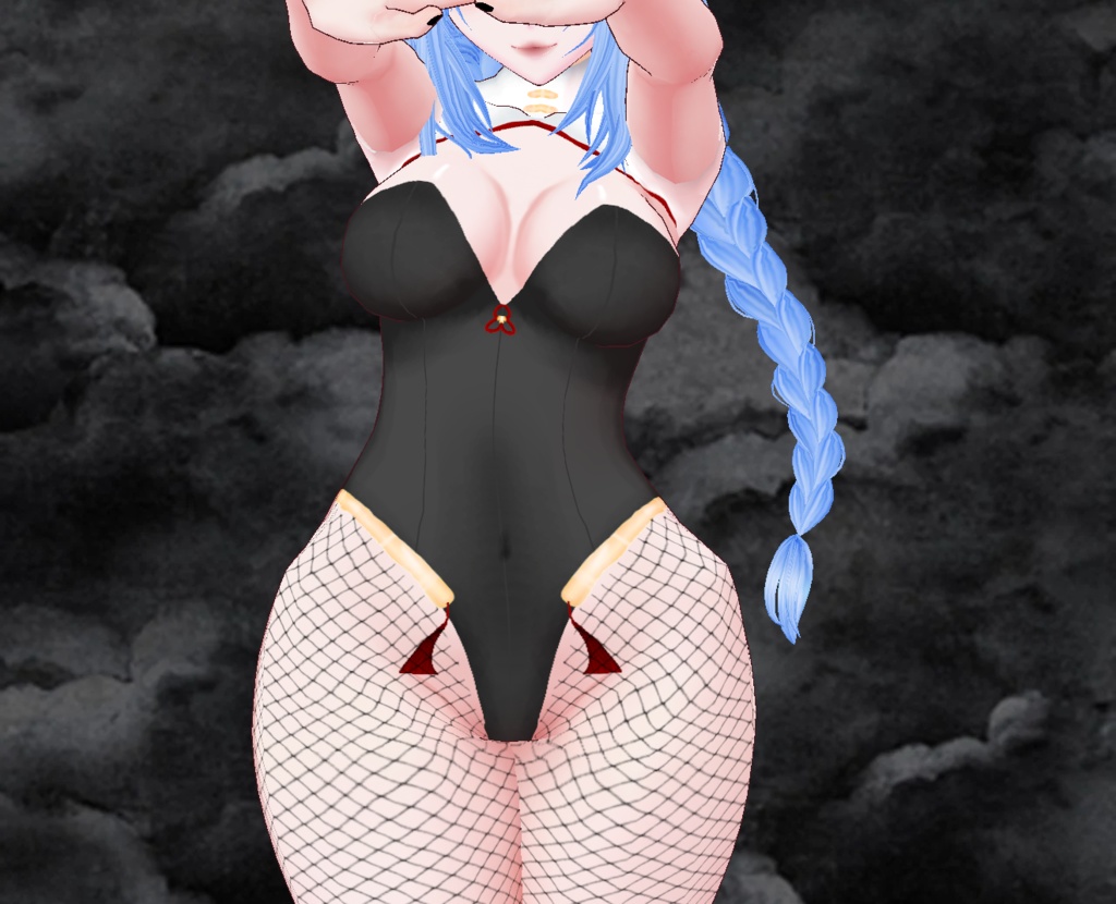 【VRoid】Genshin Impact Shen He Bodysuit