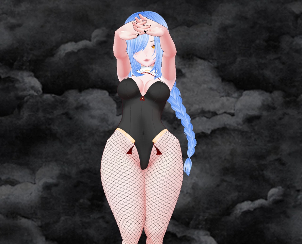 【VRoid】Genshin Impact Shen He Bodysuit