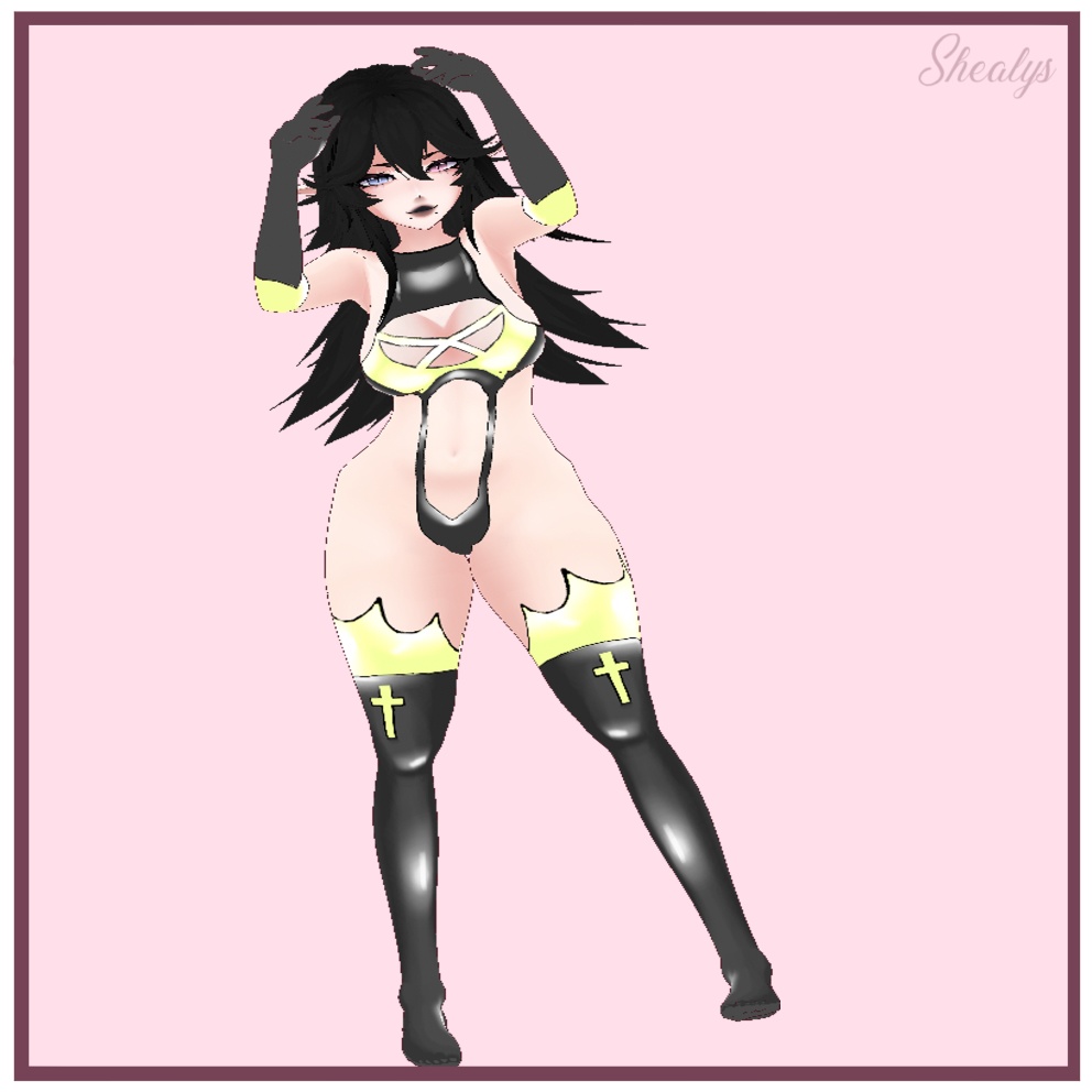 【VRoid】Latex Outfit