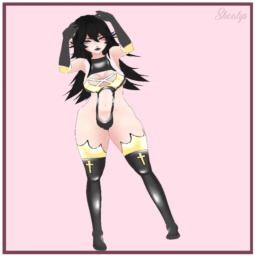 【VRoid】Latex Outfit