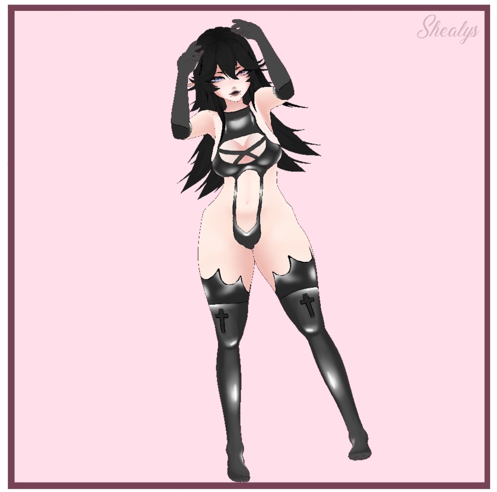 【VRoid】Latex Outfit