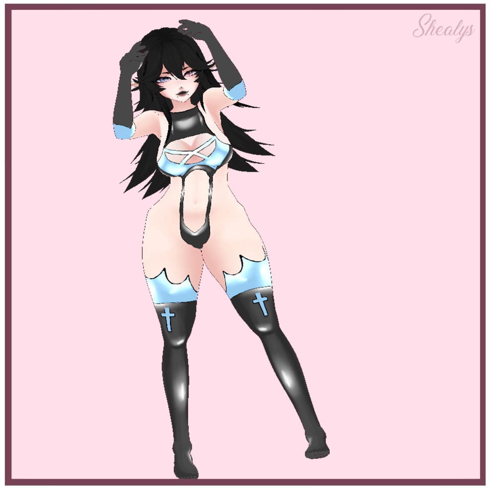 【VRoid】Latex Outfit