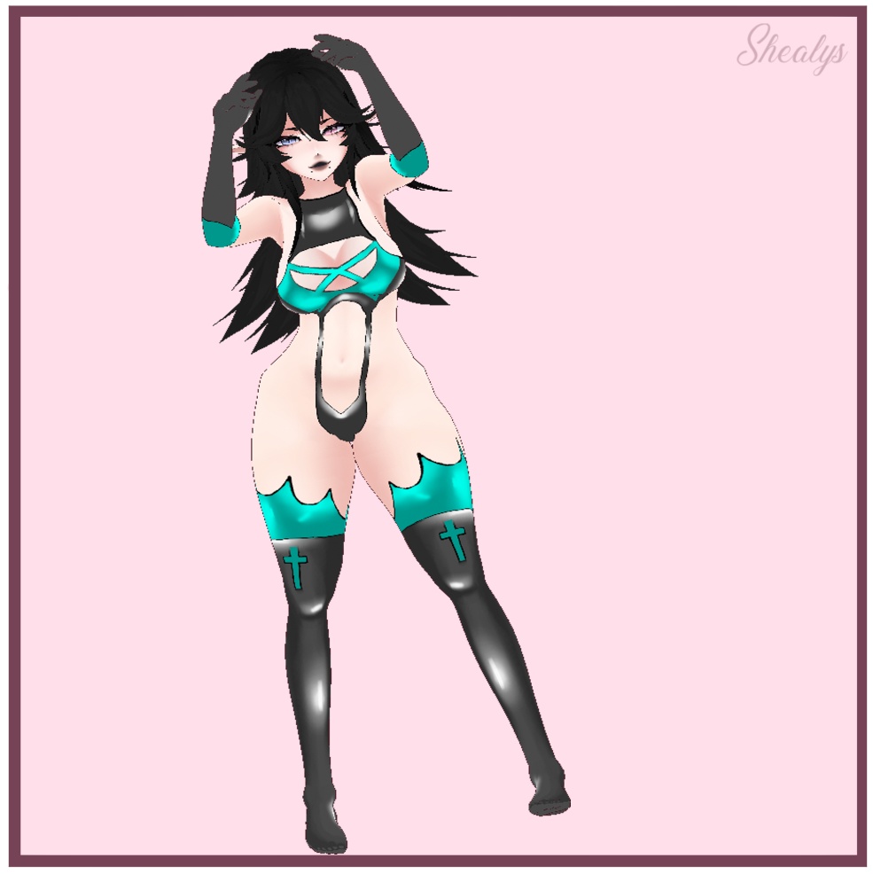 【VRoid】Latex Outfit