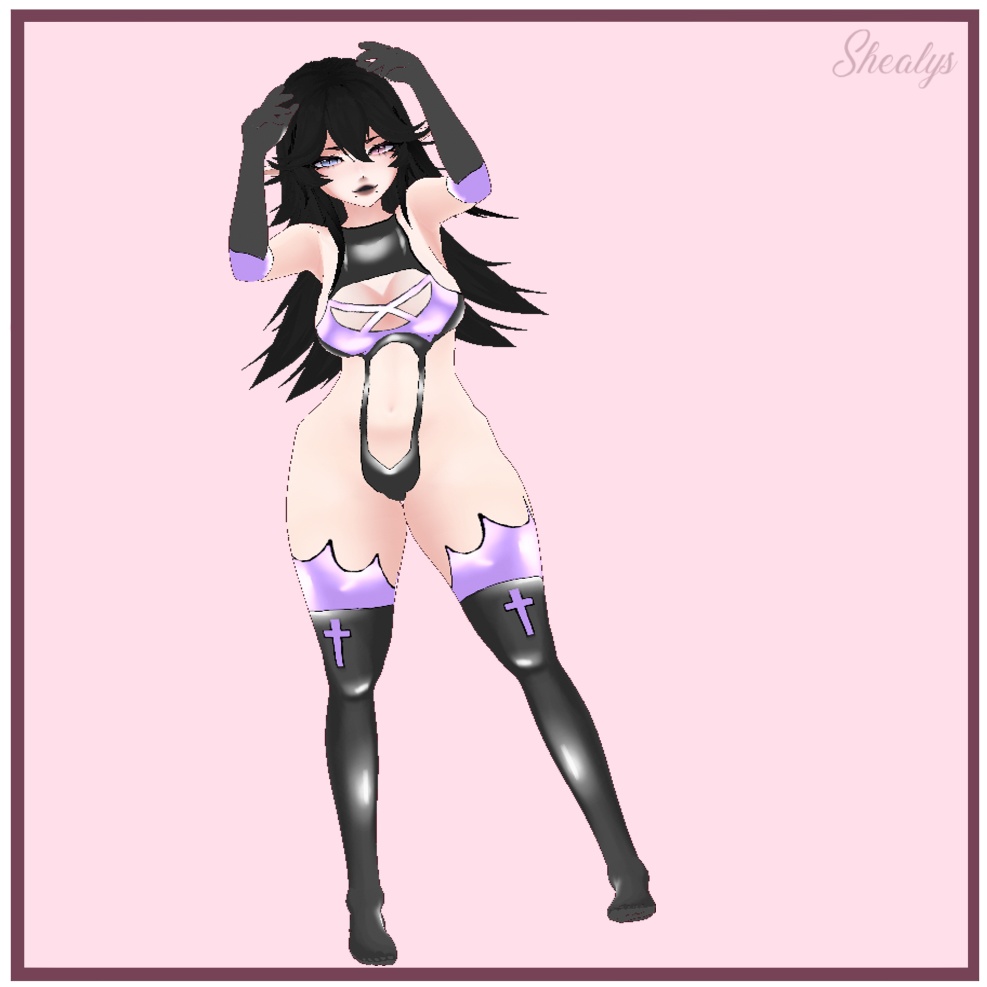 【VRoid】Latex Outfit