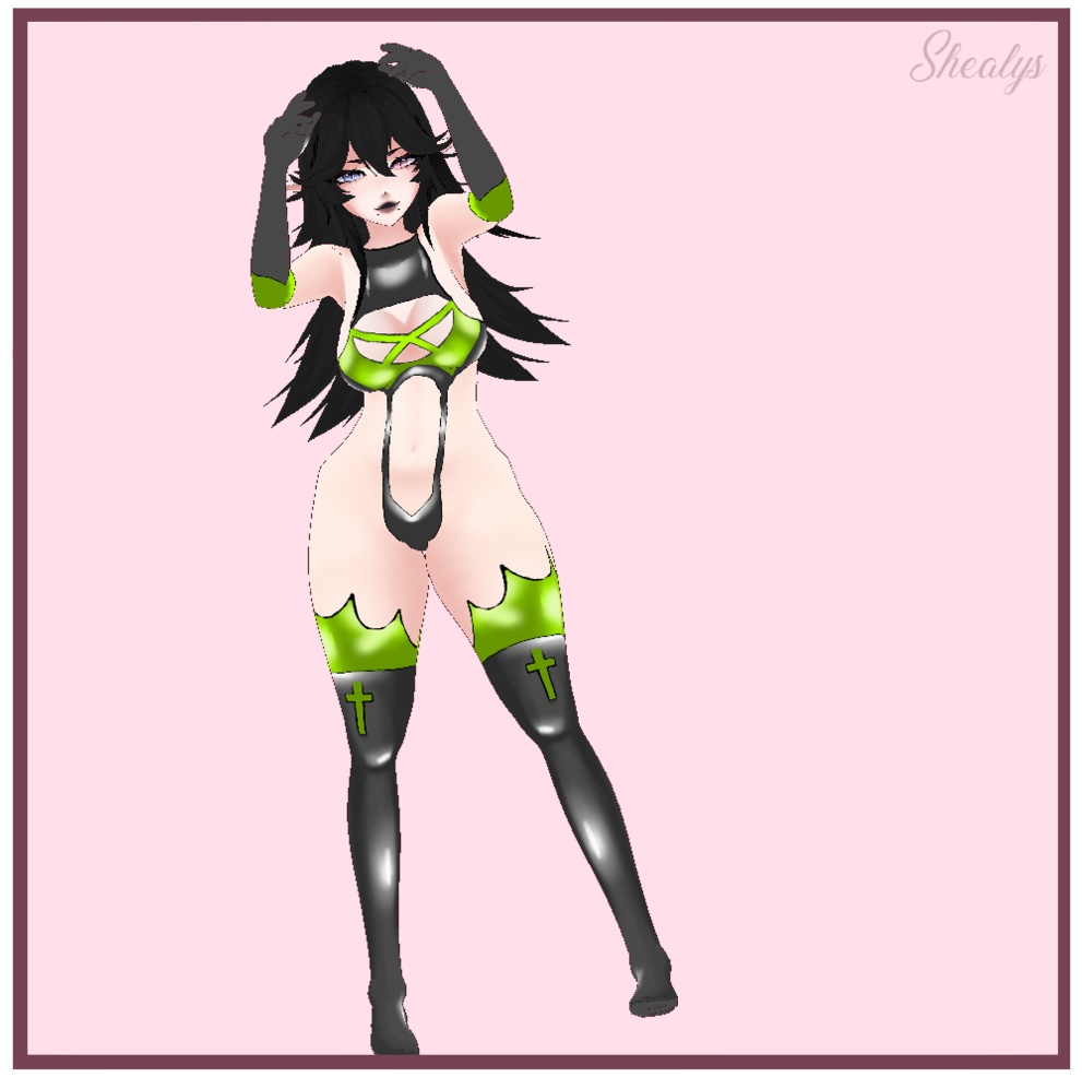 【VRoid】Latex Outfit