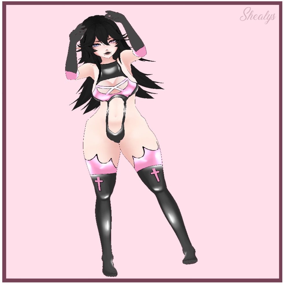 【VRoid】Latex Outfit