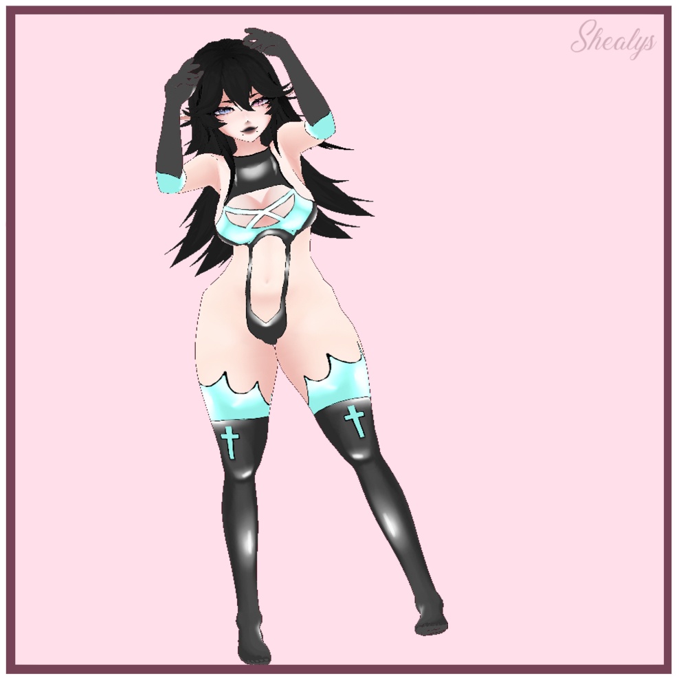 【VRoid】Latex Outfit
