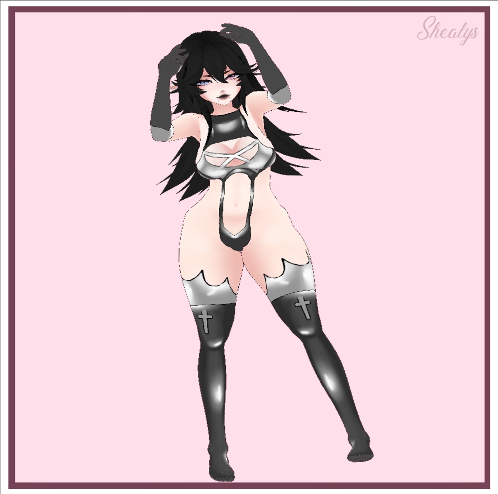 【VRoid】Latex Outfit