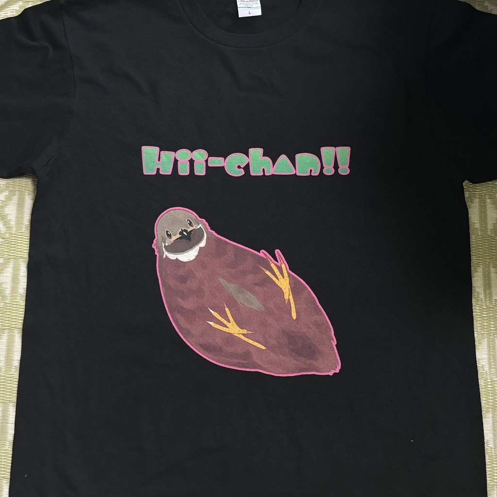 ヒメウズラ 柊 カラーTシャツ 【ニギコロ】