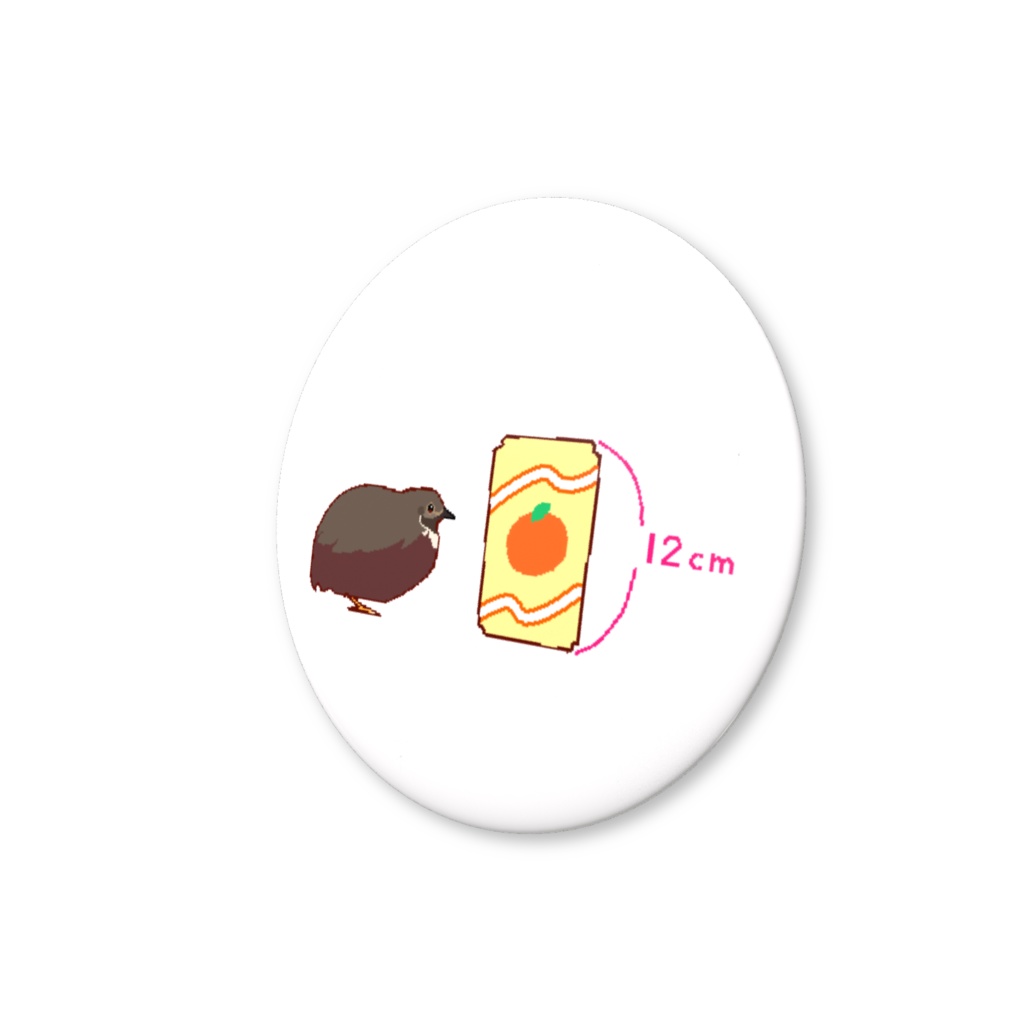 ヒメウズラ 柊 缶バッジ 【缶ジュース】