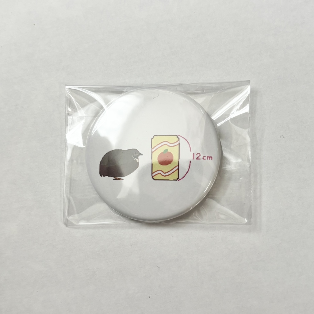 ヒメウズラ 柊 缶バッジ 【缶ジュース】