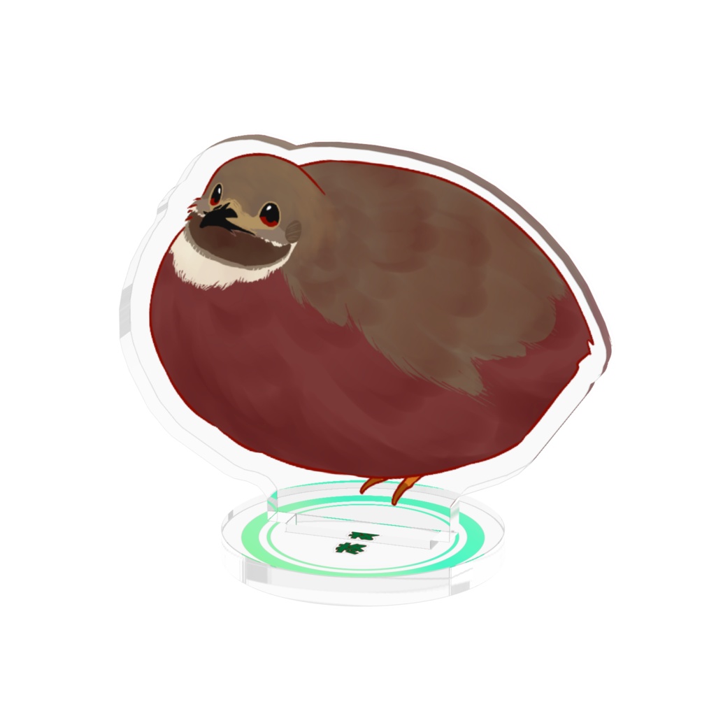 ヒメウズラ 柊 アクリルスタンド 【上目遣い】