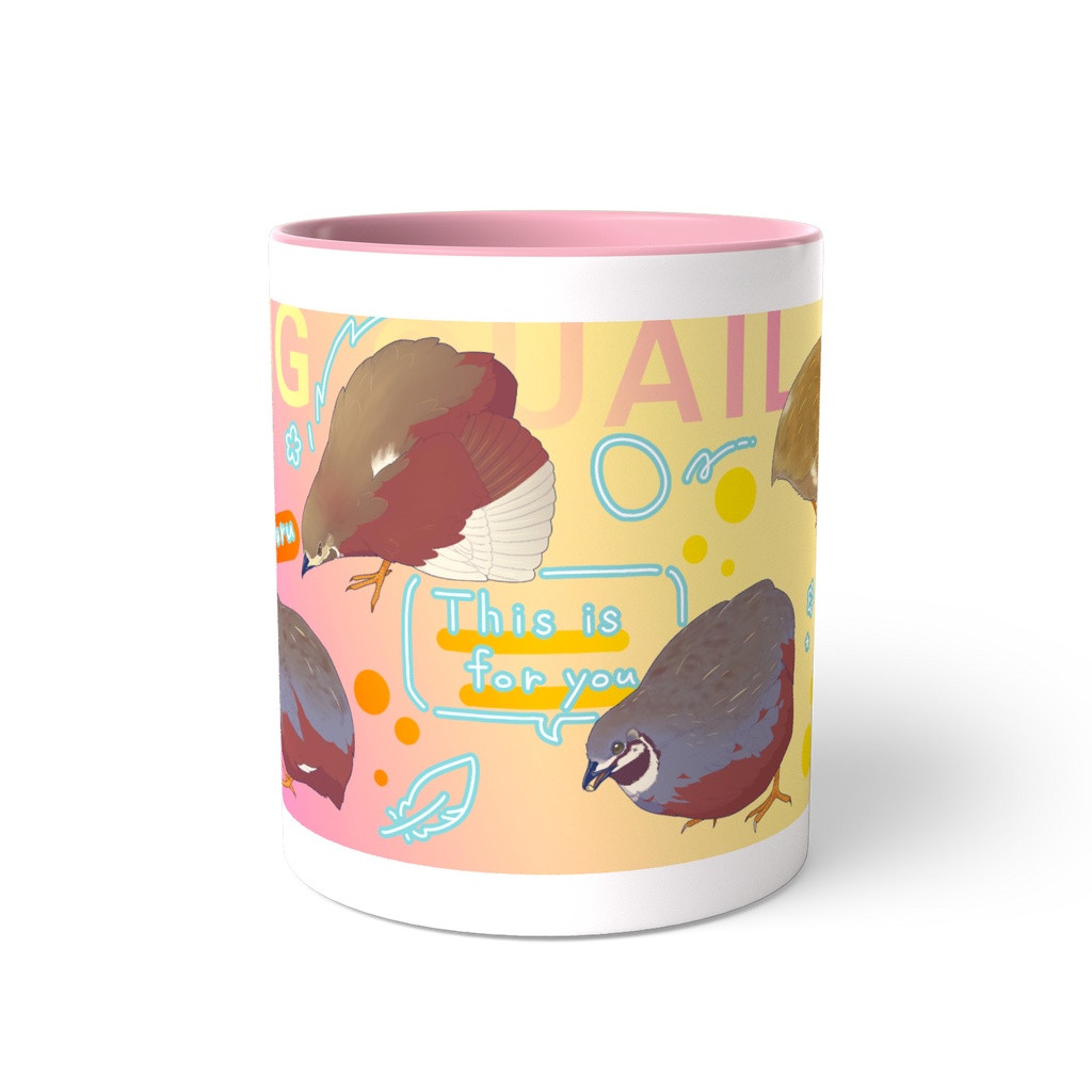ヒメウズラ マグカップ