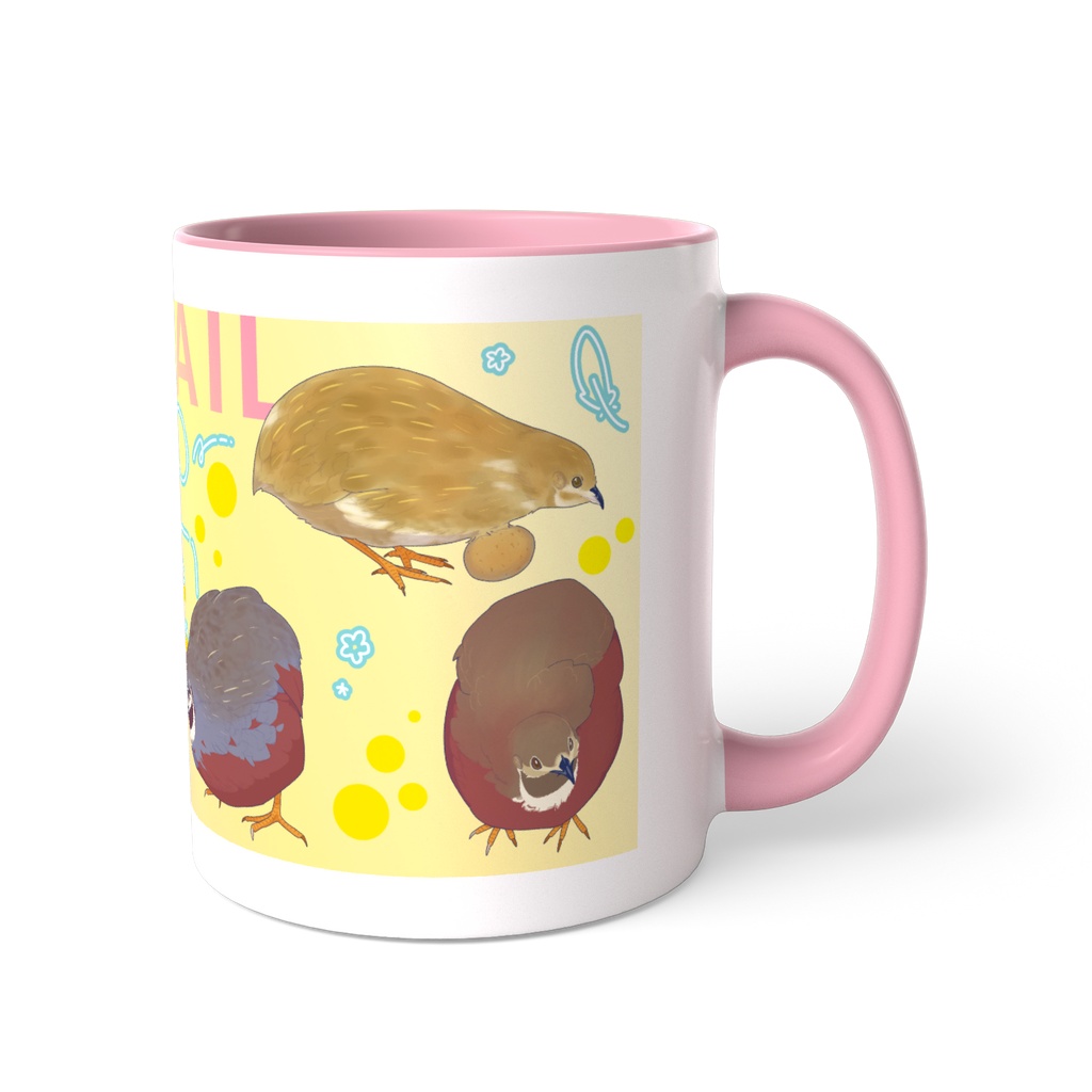 ヒメウズラ マグカップ