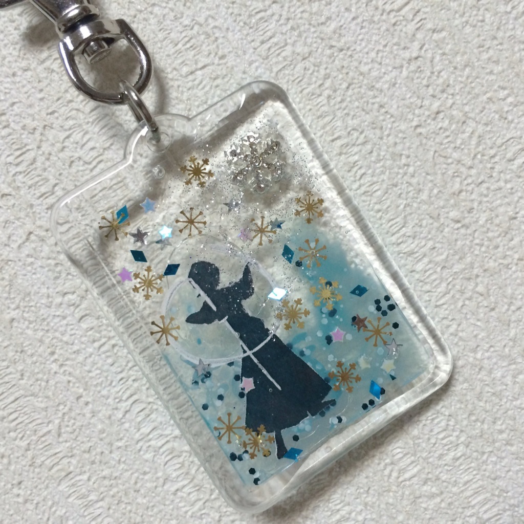 アクリルレジンキーホールダー