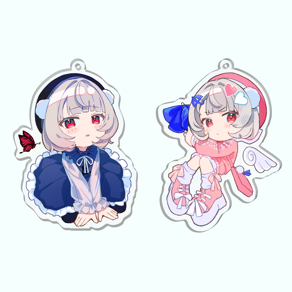 雨衣アクリルキーホルダー【ボーマス62】