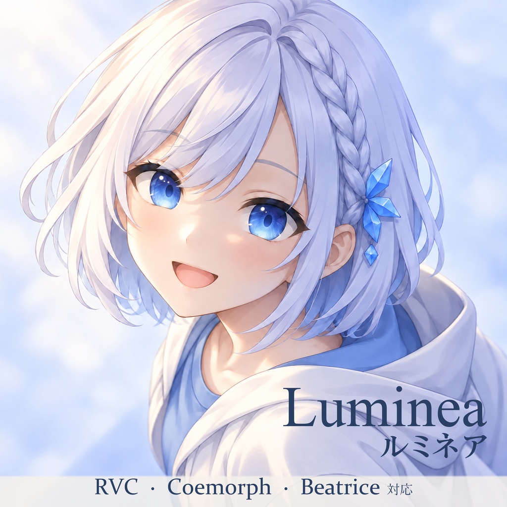 【Beatrice 2 / RVC対応】音声変換モデル「ルミネア」(2026/11/8まで「こえもーふ」用モデル同梱)