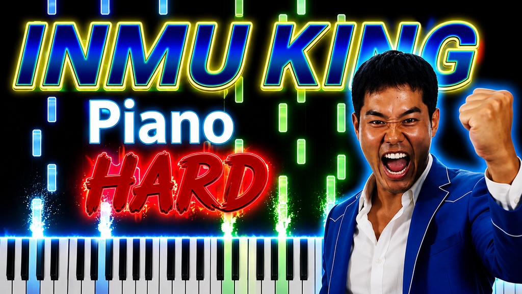  score+MIDI【INMU KING】INMU KING 田所浩二/Piano cover (embers)
