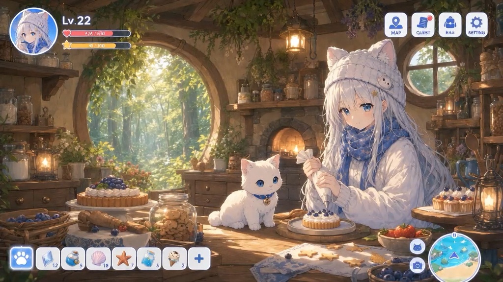 【無料BGM】Woodland Pastry Workshop|森のお菓子工房のかわいいゲームBGM 14曲