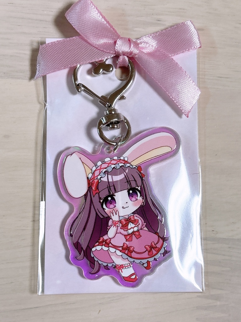 オーロラアクリルキーホルダー