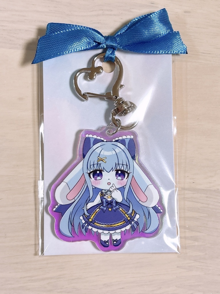 オーロラアクリルキーホルダー