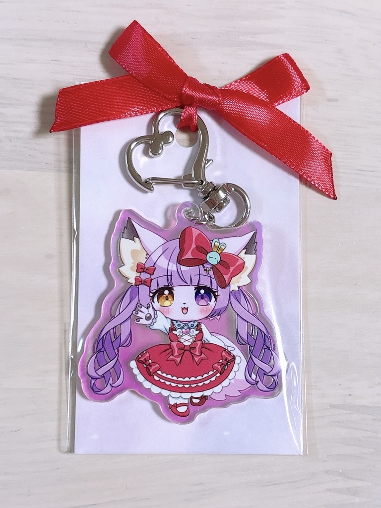 オーロラアクリルキーホルダー