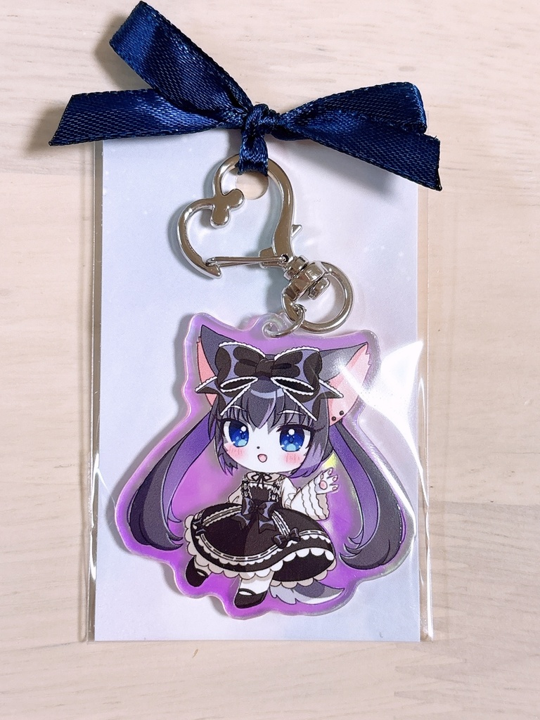 オーロラアクリルキーホルダー