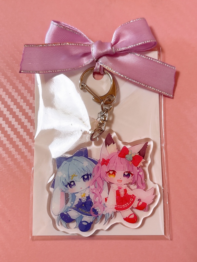 ラメ入りドーミングアクキー