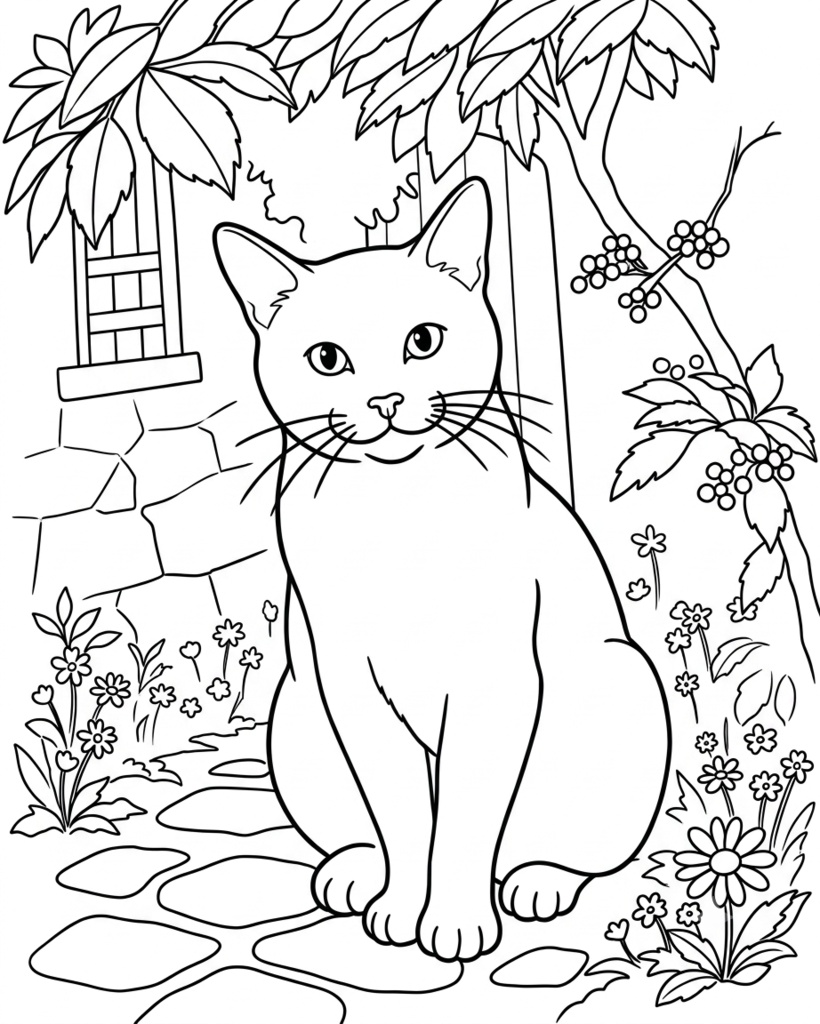 やさしい塗り絵　ボスちん