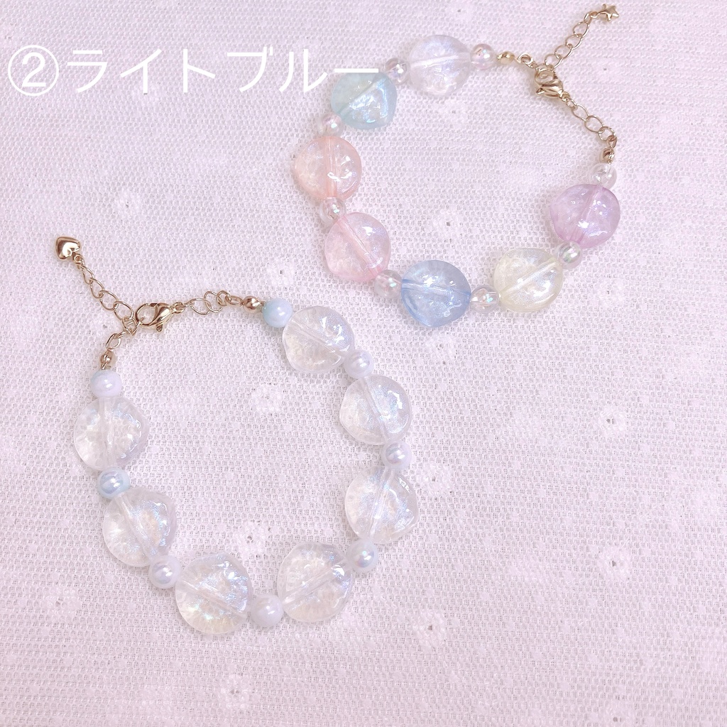 もちマス用ビーズの首飾り